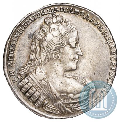 Picture 1 rouble 1733 year  