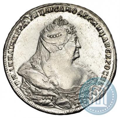 Picture 1 rouble 1738 year  "Moscow type"