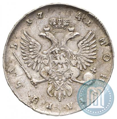 Picture 1 rouble 1741 year ММД 