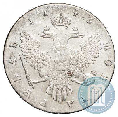 Picture 1 rouble 1742 year ММД 