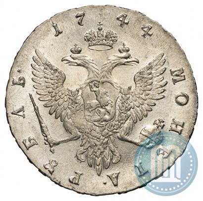 Picture 1 rouble 1744 year ММД 