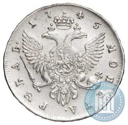 Picture 1 rouble 1745 year СПБ 