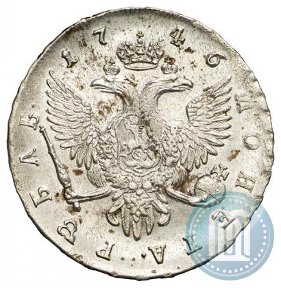 Picture 1 rouble 1746 year СПБ 