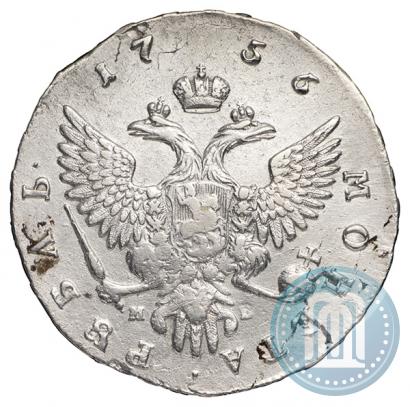 Picture 1 rouble 1756 year ММД-МБ 