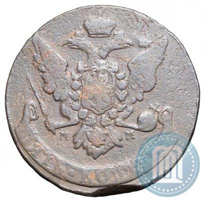 Picture 5 kopecks 1760 year ММ 