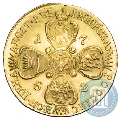 Picture 10 roubles 1762 year СПБ 