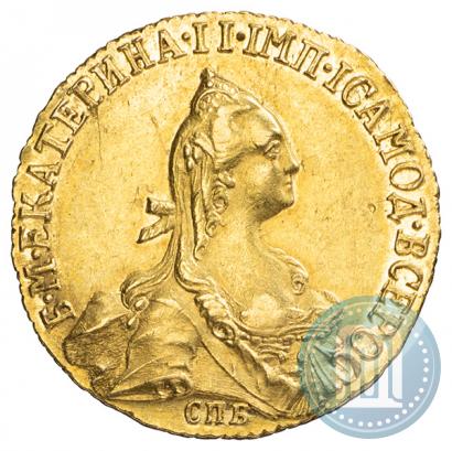 Picture 5 roubles 1771 year СПБ 