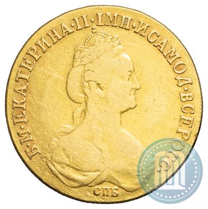 Picture 10 roubles 1780 year СПБ 