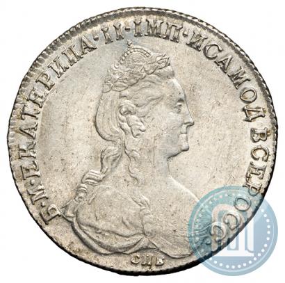 Фото 1 рубль 1780 года СПБ-ИЗ 