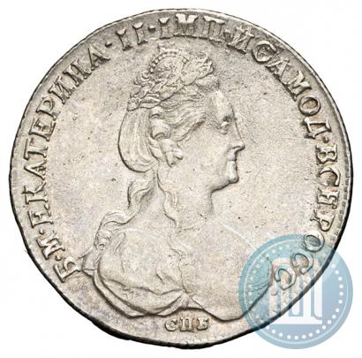 Фото 1 рубль 1781 года СПБ-ИЗ 