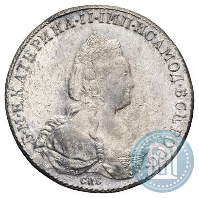 Фото 1 рубль 1785 года СПБ-ЯА 