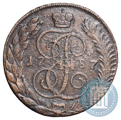 Фото 5 копеек 1787 года ТМ 