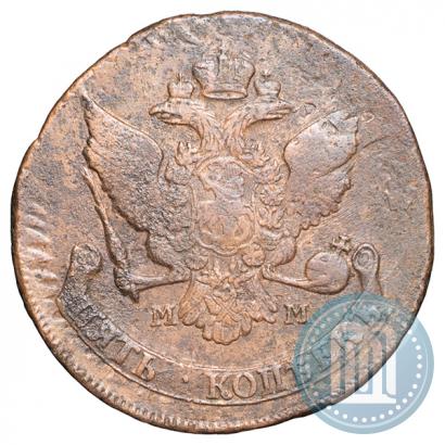 Фото 5 копеек 1788 года ММ 