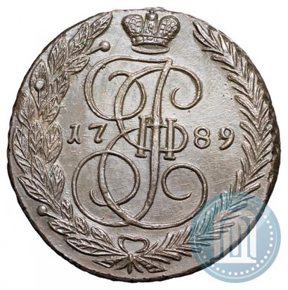 Фото 5 копеек 1789 года ЕМ 