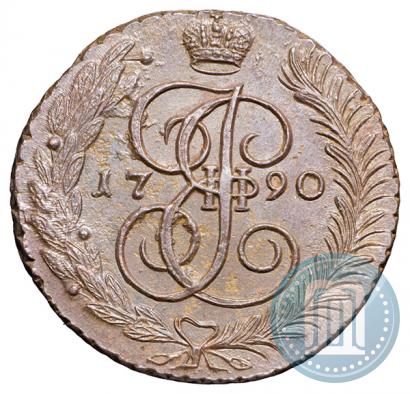 Picture 5 kopecks 1790 year АМ 