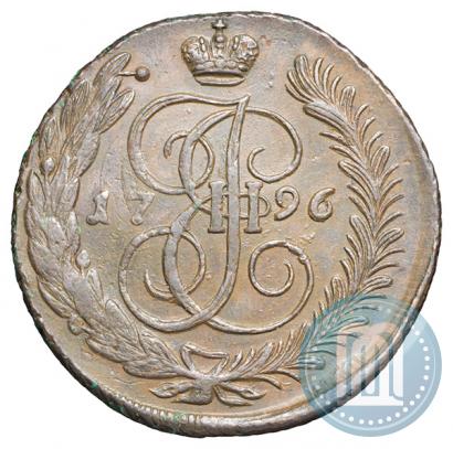 Picture 5 kopecks 1796 year АМ "Paul's restrike"