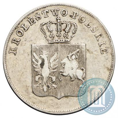 Picture 5 złotych 1831 year KG "Polish uprising"
