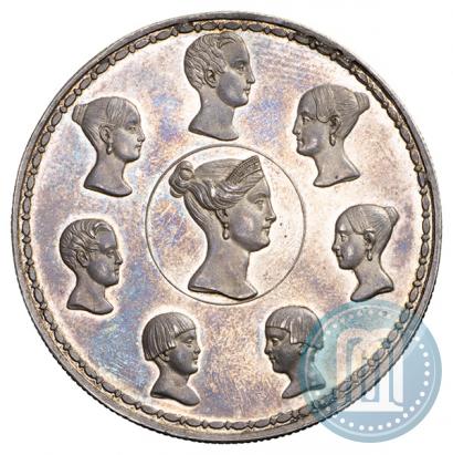 Picture 1,5 roubles - 10 złotych 1836 year П.У. "Family rouble"