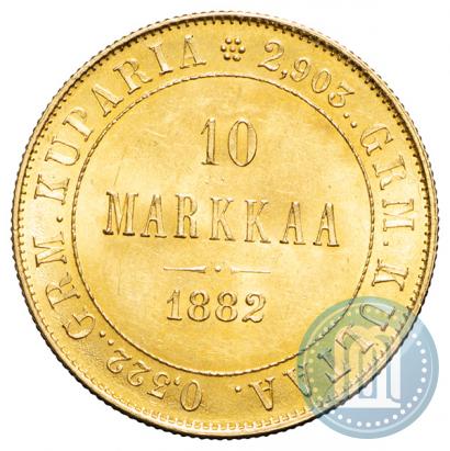Picture 10 markkaa 1882 year S 