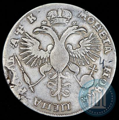 Фото 1 рубль 1720 года OK "Портрет в латах"