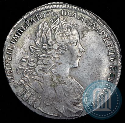 Picture Poltina 1727 year СПБ "Petersburg type"