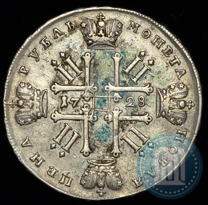 Picture 1 rouble 1728 year  "Type of 1728"