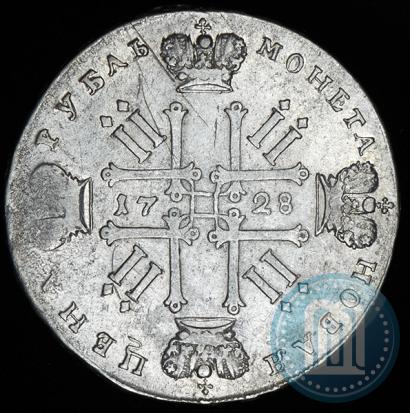 Picture 1 rouble 1728 year  "Type of 1728"