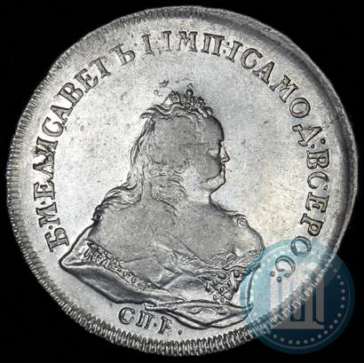 Picture 1 rouble 1742 year СПБ 