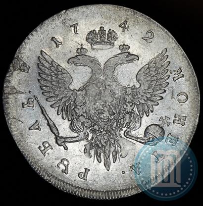 Picture 1 rouble 1742 year СПБ 