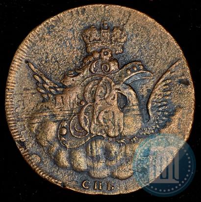 Picture 1 kopeck 1755 year СПБ 