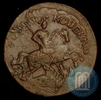 Picture 2 kopecks 1759 year  "Nominal above St. George"