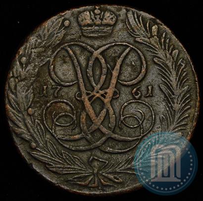Picture 5 kopecks 1761 year  