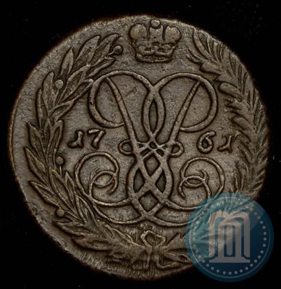 Picture 2 kopecks 1761 year  "Nominal under St. George"