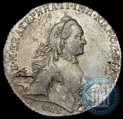 Picture 1 rouble 1763 year СПБ-ЯI 
