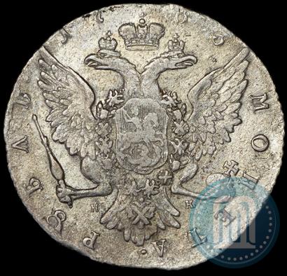 Picture 1 rouble 1763 year СПБ-ЯI 