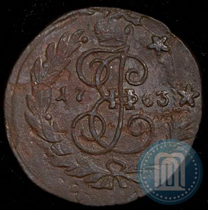 Фото 2 копейки 1763 года СПМ 