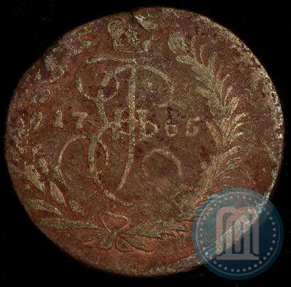 Picture 2 kopecks 1765 year ЕМ 