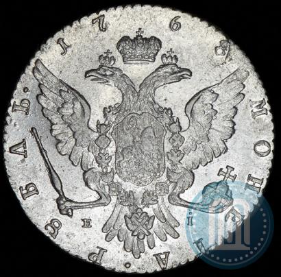 Фото 1 рубль 1768 года ММД-EI 