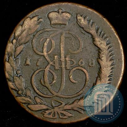 Фото 5 копеек 1768 года ММ 