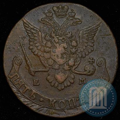 Picture 5 kopecks 1779 year ЕМ 