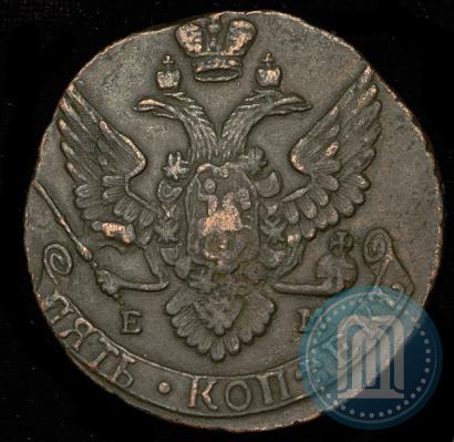 Picture 5 kopecks 1788 year ЕМ 