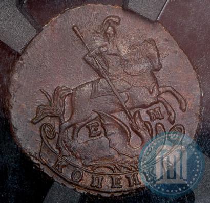 Picture 1 kopeck 1789 year ЕМ 