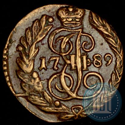 Фото Полушка 1789 года ЕМ 