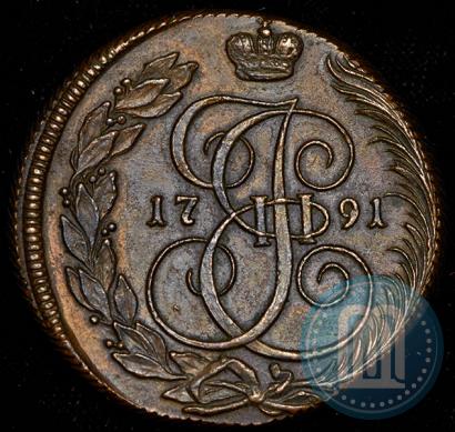 Picture 5 kopecks 1791 year КМ 