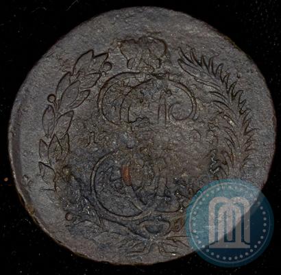 Фото 2 копейки 1795 года ММ 