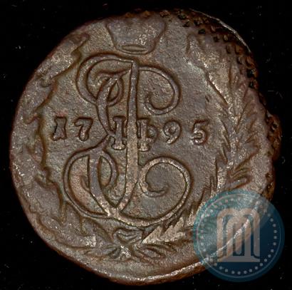 Picture 1 kopeck 1795 year  
