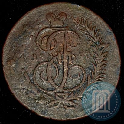 Picture 2 kopecks 1793 year ЕМ "Paul's restrike"