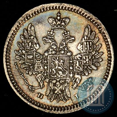 Фото 5 копеек 1854 года СПБ-HI 