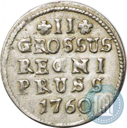 Picture 2 grosze 1760 year  