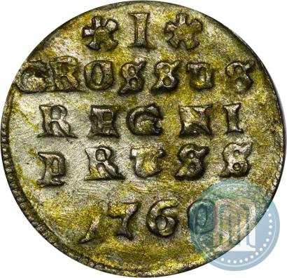 Фото 1 грош 1760 года  